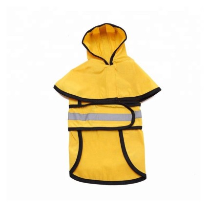 PVC coated reflective strips pet raincoat
