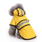 PVC coated reflective strips pet raincoat
