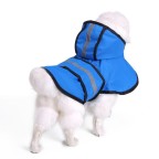 PVC coated reflective strips pet raincoat