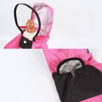 Four-legged waterproof pet raincoat jacket