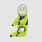 Four-legged waterproof pet raincoat jacket