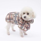Lightweight breathable adjustable one-piece pet raincoat