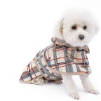 Lightweight breathable adjustable one-piece pet raincoat