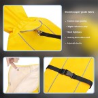 Outdoor waterproof pet raincoat