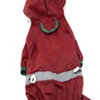 Four-legged waterproof outdoor pet raincoat