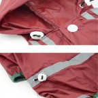 Four-legged waterproof outdoor pet raincoat