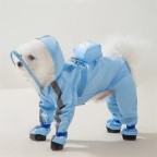 Fashionable Summer Reflective Pet Raincoat Set