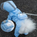 Fashionable Summer Reflective Pet Raincoat Set