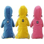 Full body rainproof poncho pet raincoat