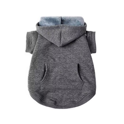 Solid Blank Big Dog Hooded Pet T-Shirt