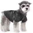Solid Blank Big Dog Hooded Pet T-Shirt
