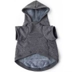 Solid Blank Big Dog Hooded Pet T-Shirt