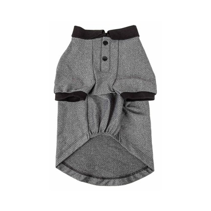 Dog Stretch Relaxed Polo Neck Protective T-Shirt