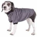Dog Stretch Relaxed Polo Neck Protective T-Shirt