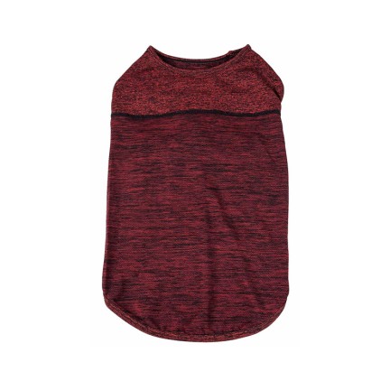 Burgundy Quick Dry Stretch Performance T-Shirt