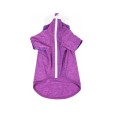 Purple Stretch Performance Long Sleeve Dog T-Shirt