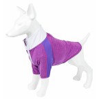 Purple Stretch Performance Long Sleeve Dog T-Shirt