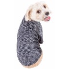 Black Striped Super Stretch Pet T-Shirt