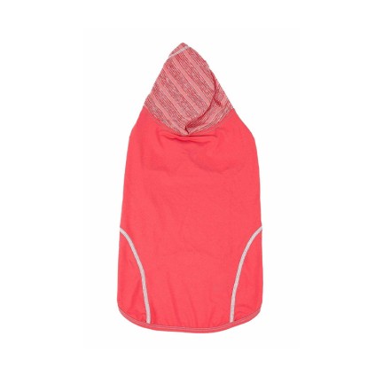 Rose Red Premium Stretch Two-Tone Pet T-Shirt