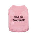 High-quality summer pet T-shirt with letter print