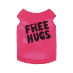 High-quality summer pet T-shirt with letter print
