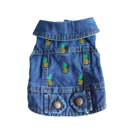Puppy Cat Denim T-Shirt Casual Jacket